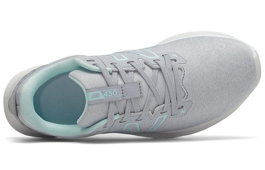 New Balance Women's 430 V1 Running Shoe, Steel/Cleark Sky, 8 M US