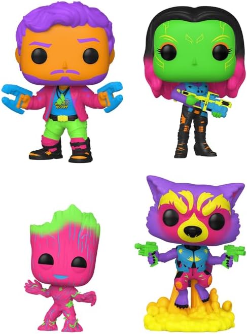 Funko POP! Movie Guardians of The Galaxy II Figures Pack of 4