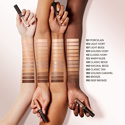 Covergirl Clean Invisible Concealer, Lightweight, Hydrating, Vegan Formula, Classic Ivory 110, 0.23oz