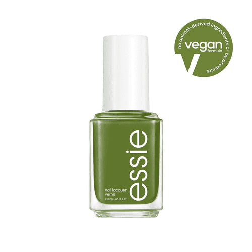essie Salon Quality Vegan Nail Polish, Vibrant Green, 0.46 fl oz Bottle