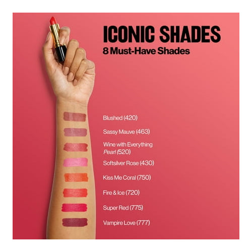 Revlon Super Lustrous Creme Lipstick, Creamy Formula, 760 Desert Escape