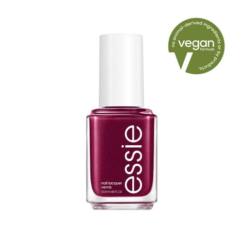 essie Salon Quality Vegan Nail Polish, Mid Tone Plum, 0.46 fl oz Bottle
