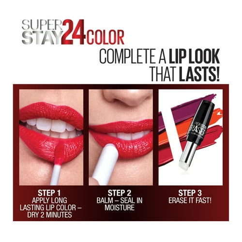 Maybelline SuperStay 24 2-Step Liquid Lipstick, Timeless Toffee