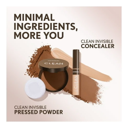 COVERGIRL Clean Invisible Liquid Concealer, 107 Light Beige, 0.23 fl oz