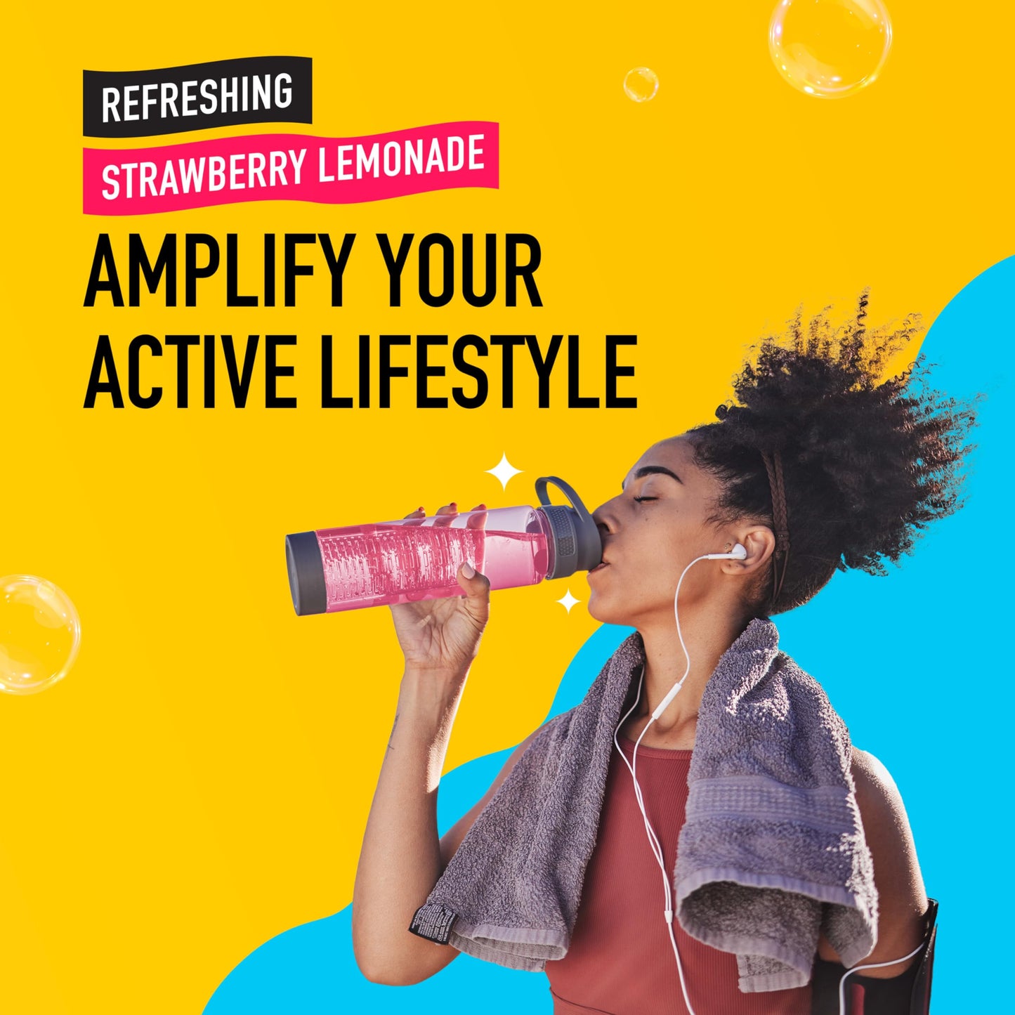 Airborne® Effervescent Tablets - Electrolyte Replenisher - Strawberry Lemon 72/10 ct.