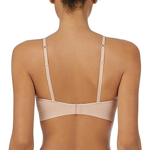 DKNY Women Seamless Bra, 2-Pack, BLACK/SAND, Medium