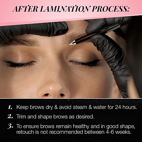 Ardell Brow Lamination Kit, Lift, Shape, and Define Brows, Waterproof, 1-pack