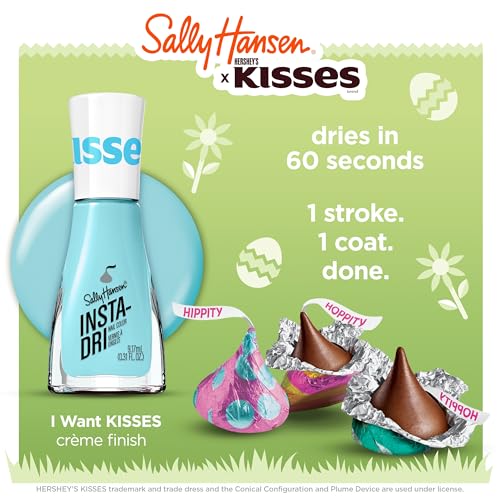 Sally Hansen Insta-Dri x Hershey's Kisses - I Want Kisses, 0.3oz