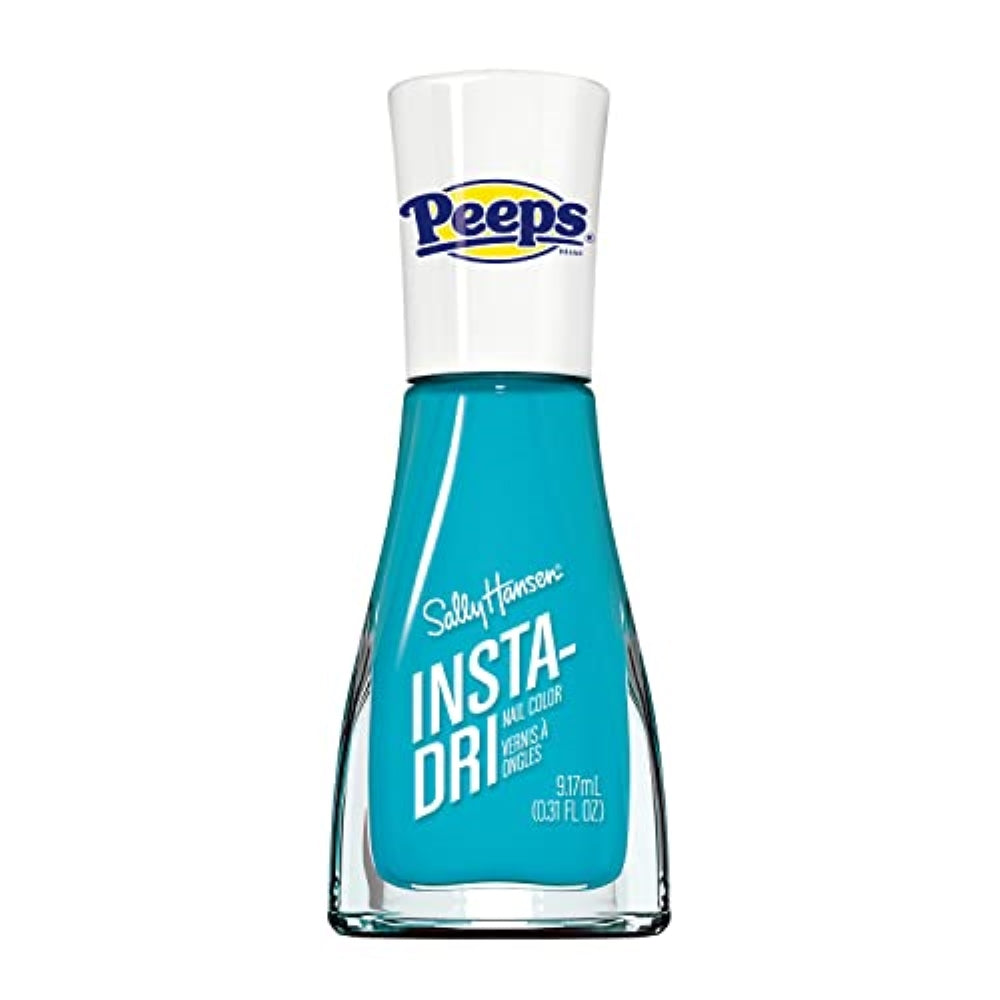 Sally Hansen Insta-Dri x PEEPS® Nail Polish Collection - PEEPS® Blue Chick, Sugary Texture, 0.31 fl oz.