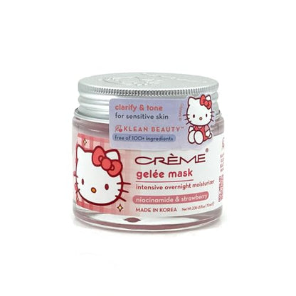 The Crème Shop x Hello Kitty Daily Skinsuperstars Skincare Set, Korean Skincare Set, Face Mask Sheets, Under Eye Patches (6pc)