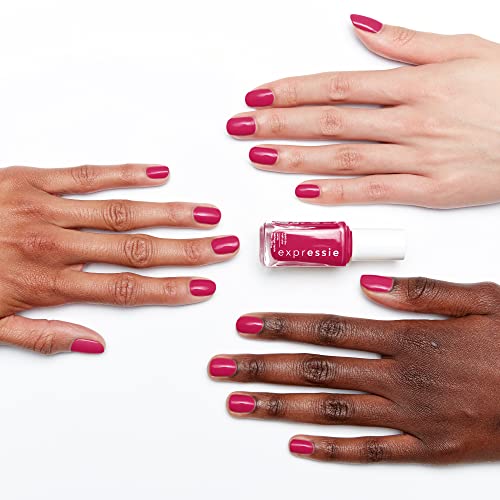 essie Nail Polish, Expressie Quick-Dry Nail Color, Vegan, Word On The Street, Red, Spray It To Say It, 0.33 fl oz