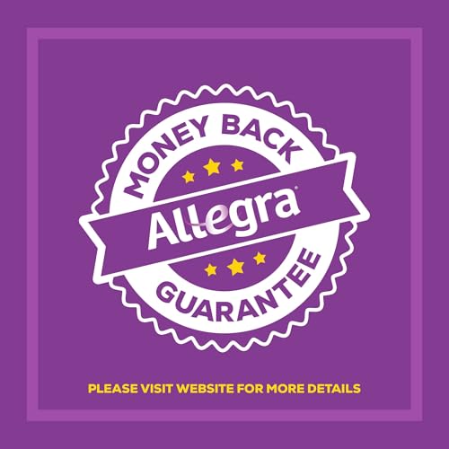 Allegra Adult 24HR Non-Drowsy Antihistamine, 70 Tablets, Fast-acting Allergy Symptom Relief, 180 mg