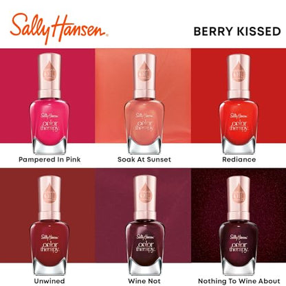 Sally Hansen Color Therapy Staycation Collection - Nail Polish - Nothing to Wine About - 0.5 fl oz