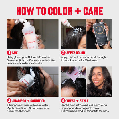 Revlon ColorSilk Tone + Gloss + Care Demi-Permanent Hair Color, 7 Dark Blonde, 4.5 fl oz
