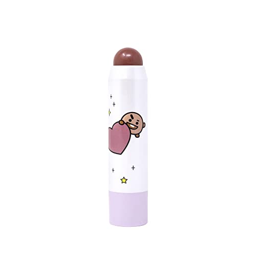 The Crème Shop Lip + Cheek Chic Stick | Tinted Essence Stick (Enriched with Hyaluronic Acid & Vitamin E) - Rocky Road (SHOOKY)