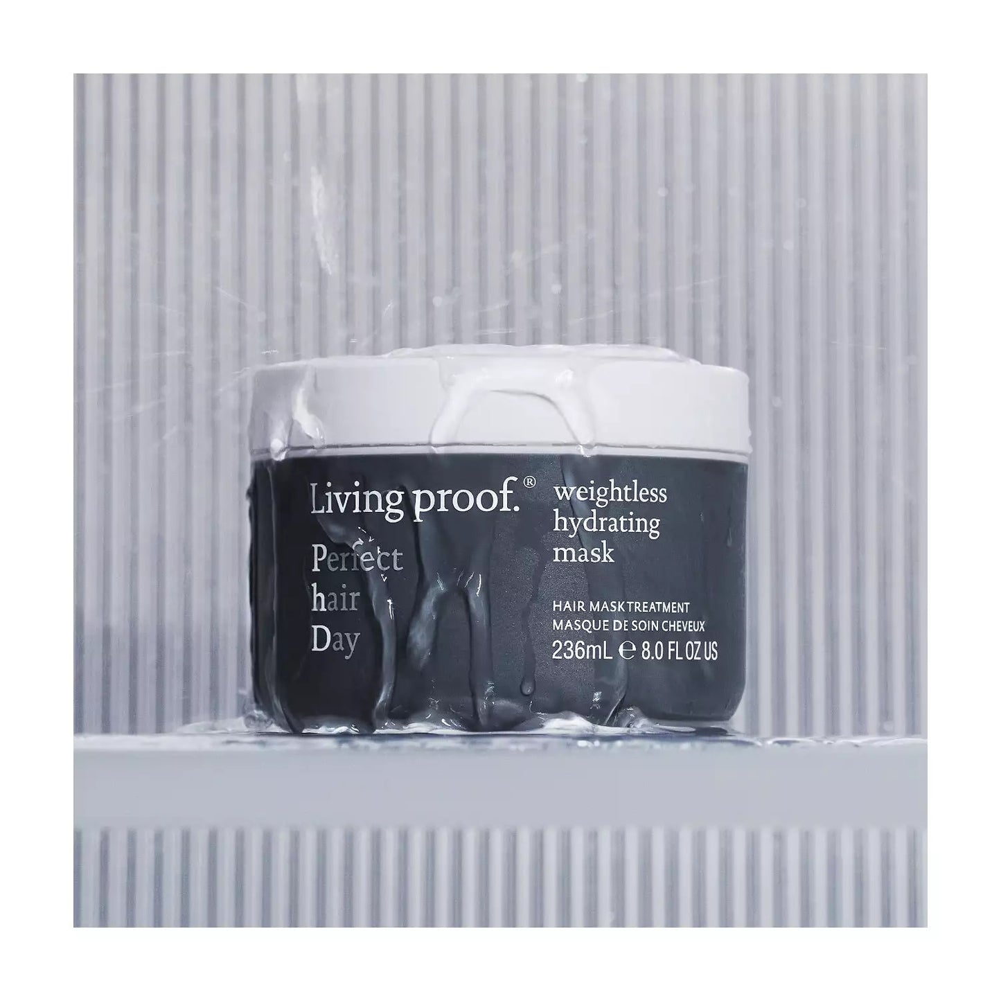 Living Proof Weightless Hydrating Hair Mask - 8 fl oz tub - New - Sealed