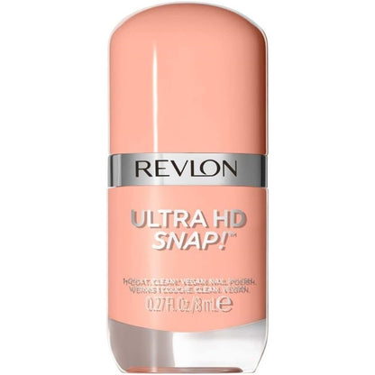 REVLON Ultra HD Snap Nail Polish, Glossy Nail Color, 100% Vegan Formula, No Base and Top Coat Needed, 018 Keep Cool, 0.27 fl. Oz.