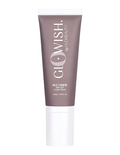 HUDA BEAUTY GloWish Multidew Vegan Skin Tint Foundation 13 Extra Rich