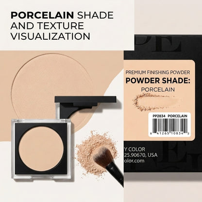 KleanColor FeatherLight Powder Foundation PP2834 Porcelain Matte Full Coverage Makeup