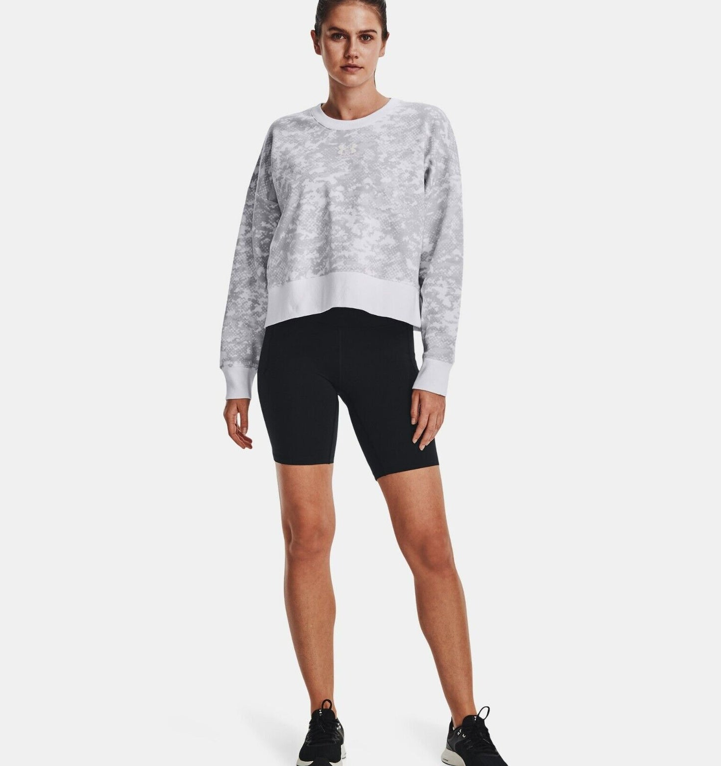 Under Armour Women's UA Rival Fleece Camo Crew Pull-over Sweatshirt