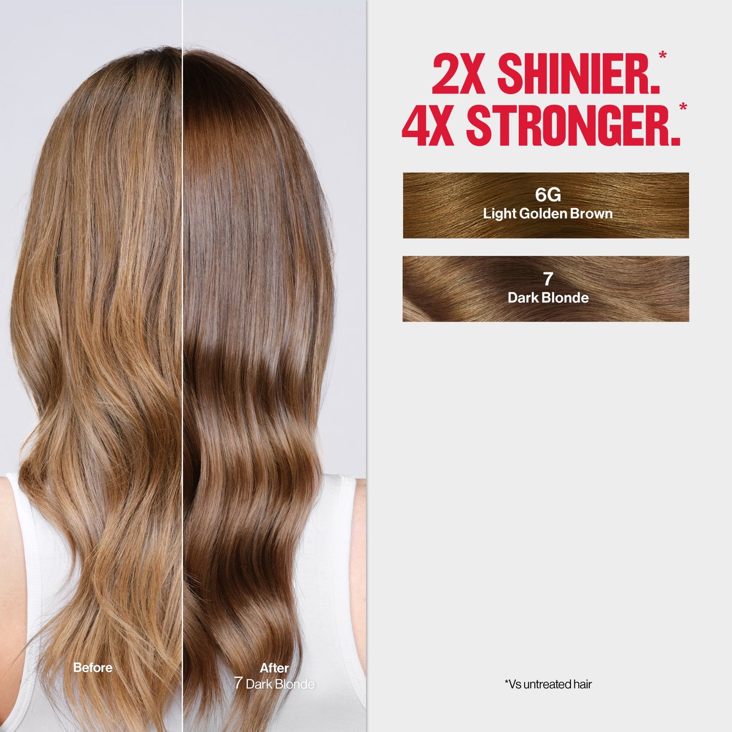 2 Pack Revlon ColorSilk Tone Gloss Care Demi-Permanent Hair Dye 7 Dark Blonde