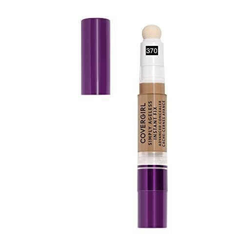 COVERGIRL Simply Ageless Instant Fix Advanced Concealer, 370 Tawny, 0.1 oz