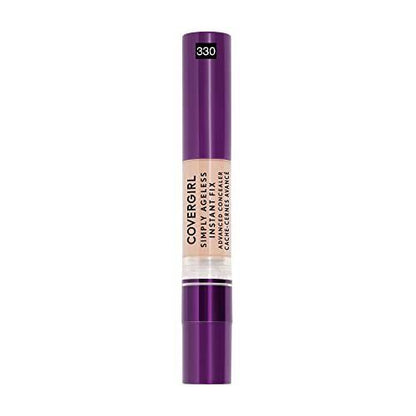 COVERGIRL Simply Ageless Instant Fix Advanced Concealer, 370 Tawny, 0.1 oz