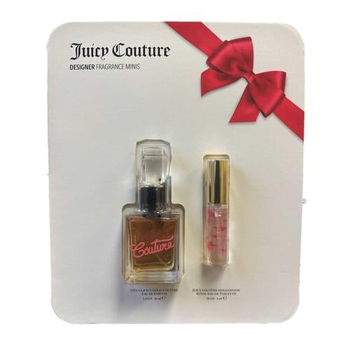 Juicy Couture Designer Fragrance Minis Malibu Surf 1.3oz Viva La Juicy 0.3oz