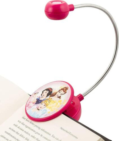 WITHit Disney Clip On Book Light - Forever Princess - LED Reading Light with Clip for Books/eBooks, Dimmable, Reduced Glare, Portable & Lightweight Bookmark Light for Kids, Batteries Included