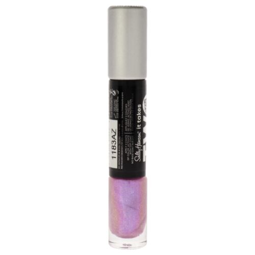 Sally Hansen Miracle Gel Nail Polish, It Takes Two, 950 Quartz & Kisses, Colored Nail Polish and Top Coat Dual Ended Bottle