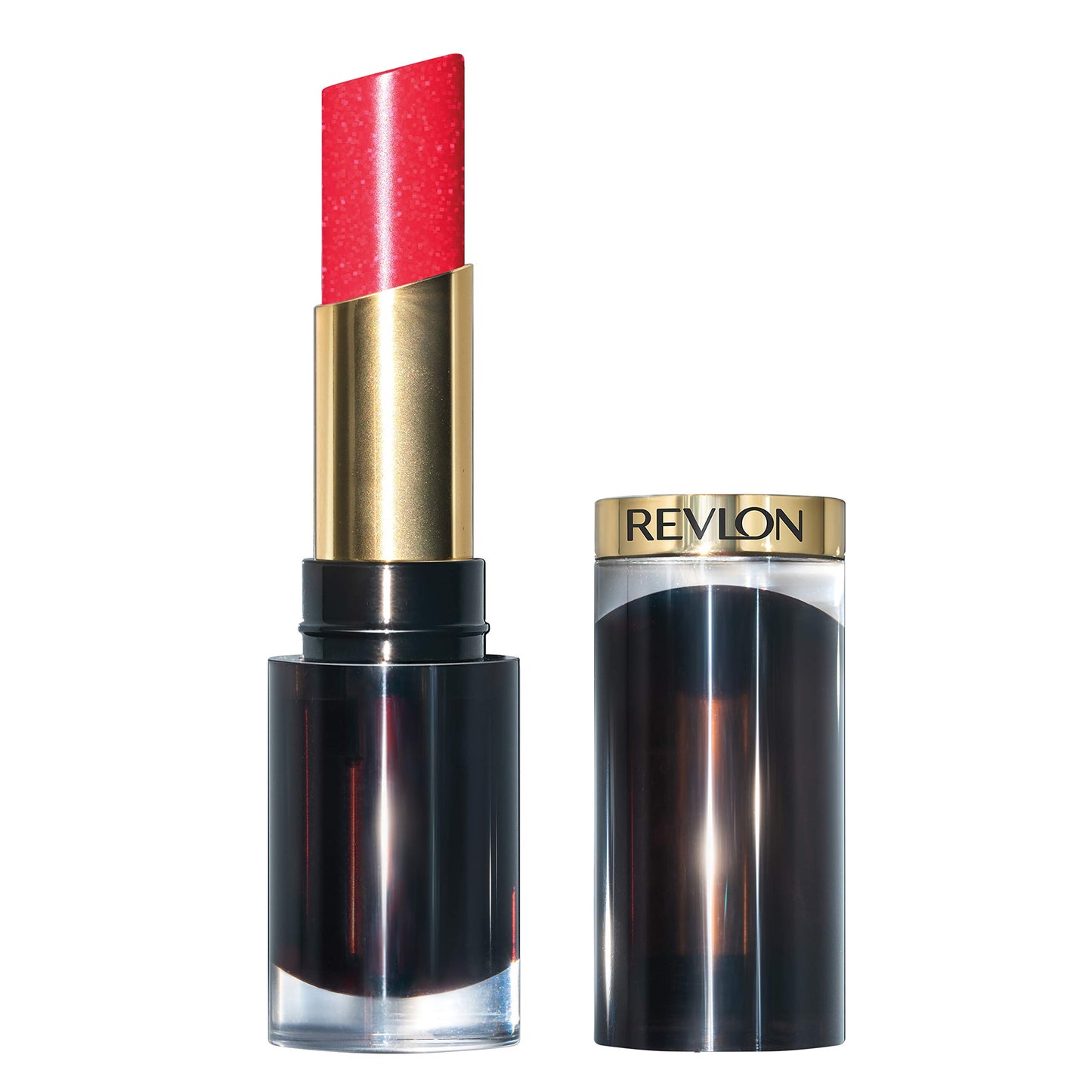 Revlon Super Lustrous Glass Shine Lipstick, Moisturizing Lipstick with Aloe, 005 Fire & Ice, 0.15 oz
