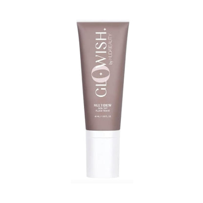 HUDA BEAUTY GloWish Multidew Vegan Skin Tint Foundation 07 Tan Light