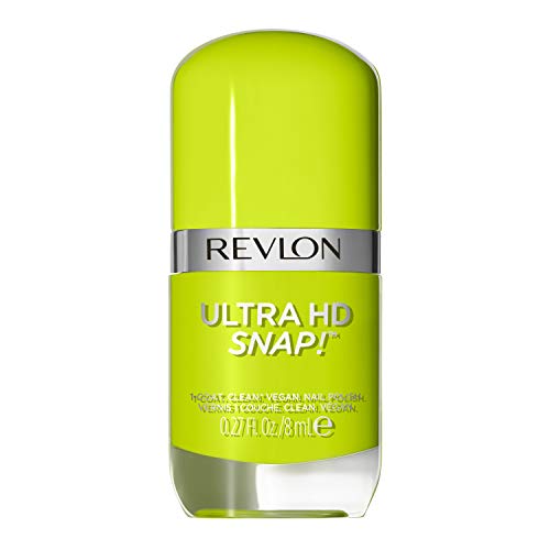 REVLON Ultra HD Snap Nail Polish, Glossy Nail Color, 100% Vegan Formula, No Base and Top Coat Needed, 003 Bright Side, 0.27 fl. Oz.