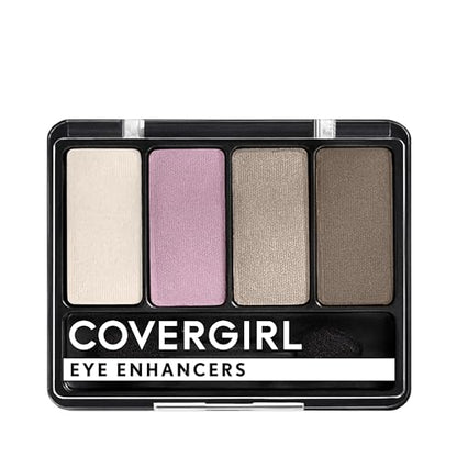 COVERGIRL - Eye Enhancers 4-Kit Eyeshadow, silky, sheer formula, double ended applicator, 100% Cruelty-free