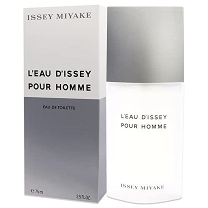 L'eau d'Issey Pour Homme by Issey Miyake 2.5 Fl Oz Eau de Toilette Spray