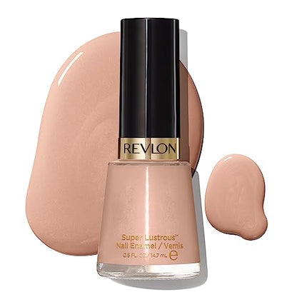 Revlon Nail Polish, Super Lustrous Nail Enamel Polish, Chip Resistant & Longwear Formula, High Shine Finish, 705 Gray Suede, 0.5 fl oz.