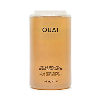 OUAI Detox Shampoo. Clarifying Cleanse for Dirt, Oil, Product and Hard Water Buildup. Get Back to Super Clean, Soft and Refreshed Locks. (10 oz)