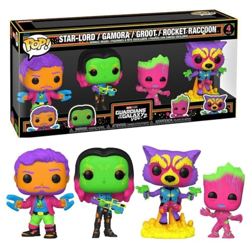 Funko POP! Movie Guardians of The Galaxy II Figures Pack of 4