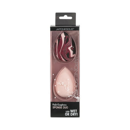 Japonesque Perfect Complexion Sakura Sponge Duo, Multi-color