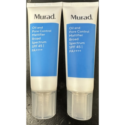 2 X Murad Acne Control Oil and Pore Control Mattifier 1.7oz/50ml EXP 05/2025