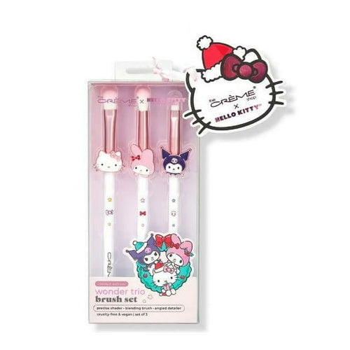 The Creme Shop Hello Kitty and Friends Holiday Wonder Trio Brush Set