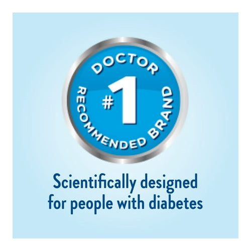 Glucerna Hunger Smart Powder, Diabetic Protein Shake, Classic Chocolate, 22.3-oz tub, 1 Count