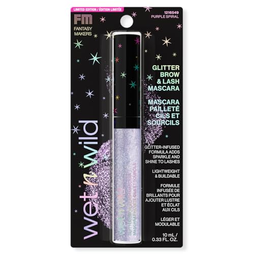 wet n wild Glitter Brow & Lash Mascara - Purple Spiral