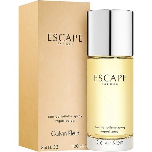 Calvin Klein Escape Eau de Toilette Spray, Cologne for Men, 3.4 Oz