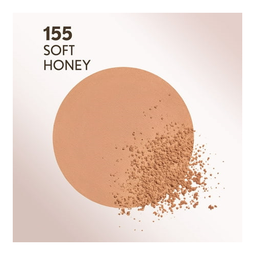 COVERGIRL Clean Invisible Pressed Powder, 155 Soft Honey, 0.38 oz
