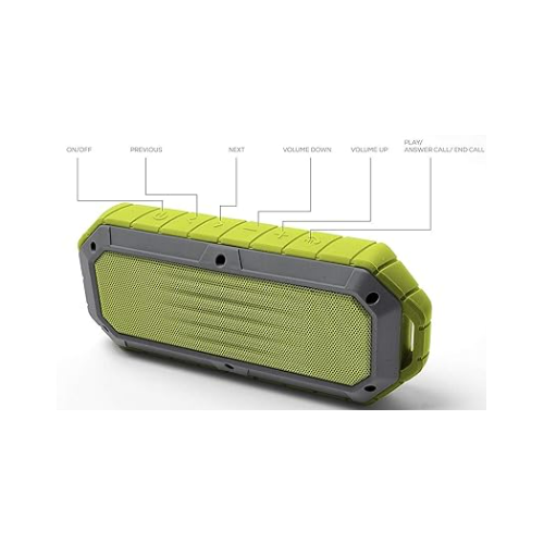 iJoy- Beach Bomb Bluetooth Waterproof Speaker IPX6 Lemon