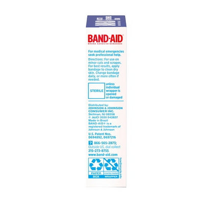 Band-Aid Brand Water Block Flex Finger Bandages, Assorted, 10 ct