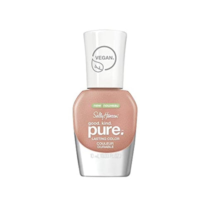 Sally Hansen Good.Kind.Pure Nail Polish, Honey Harmony, Pack of 1 , 0.33 Fl Oz (Pack of 1), Packaging May Vary