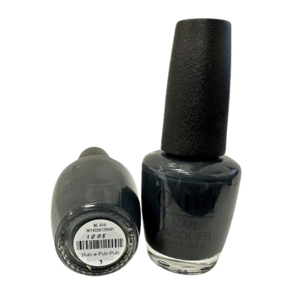 OPI Nail Lacquer Polish 0.5oz/ea Rub-a-Pub-Pub - U18