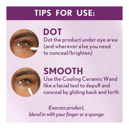 COVERGIRL Simply Ageless Triple Action Concealer, 370 Toasted Almond, 0.24 fl oz